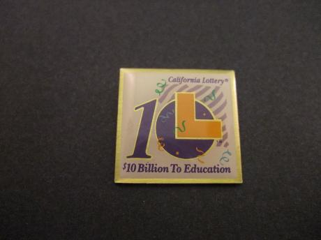 California lottery 10 billion to education